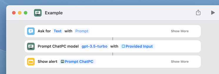 Prompt with Shortcuts